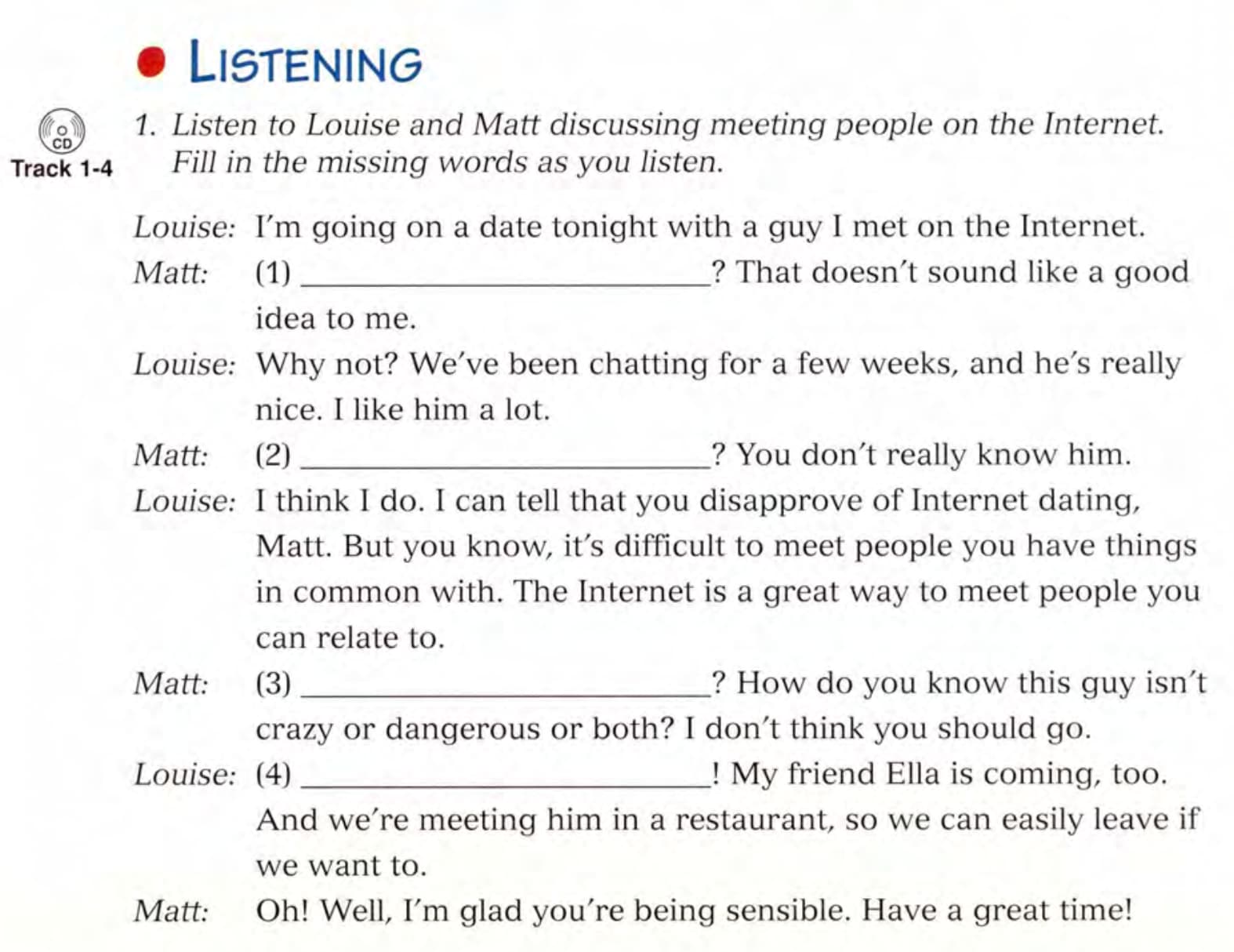 For-and-against-1-–-Listening-part