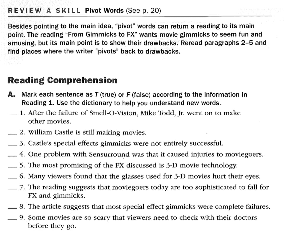 Inside Reading 4 Answer Key