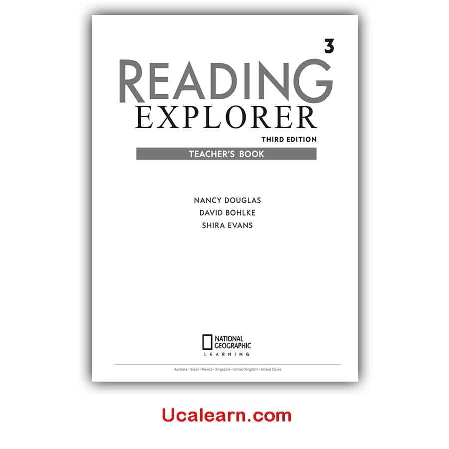 Reading Explorer 3 Answer Key PDF (3rd Edition) download