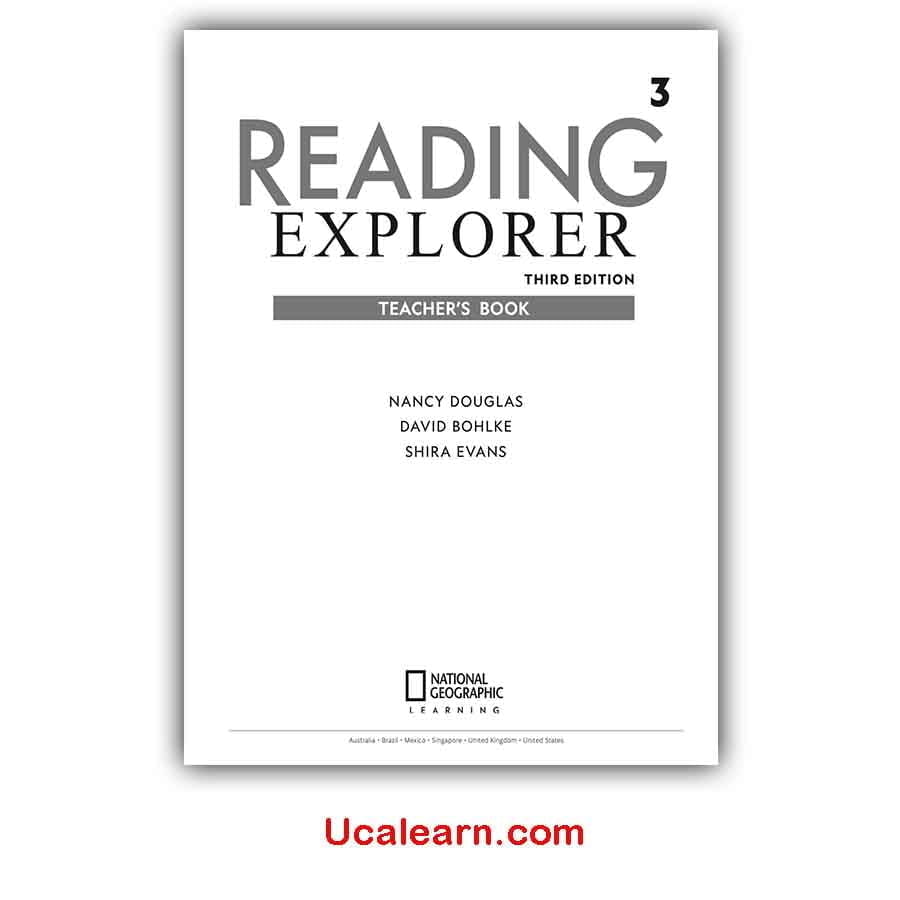 Reading Explorer 3 Answer Key PDF 3rd Edition Download