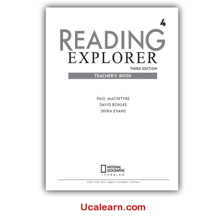 Reading Explorer 4 Answer Key PDF (3rd Edition) download