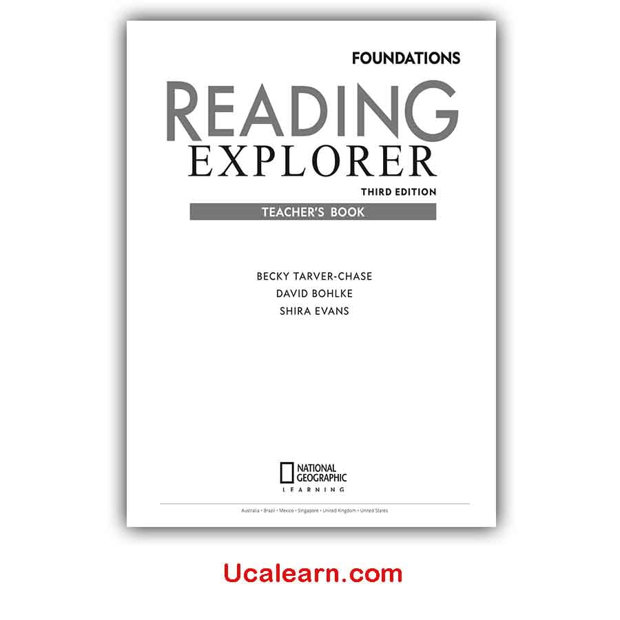 Reading Explorer Foundation Answer Key PDF 3rd Edition 
