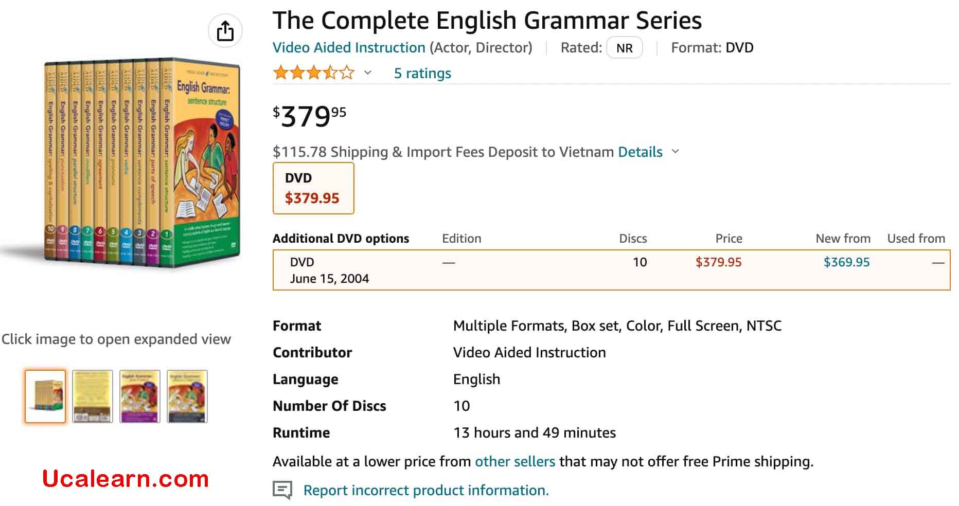 The Complete English Grammar Series (10 DVDs) PDF & Video download