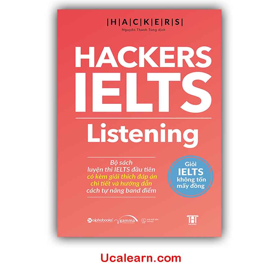 Hacker IELTS Listening PDF with Audio bản full download