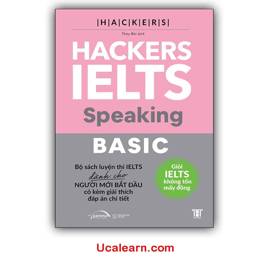 Hacker IELTS Speaking Basic pdf download bản đẹp