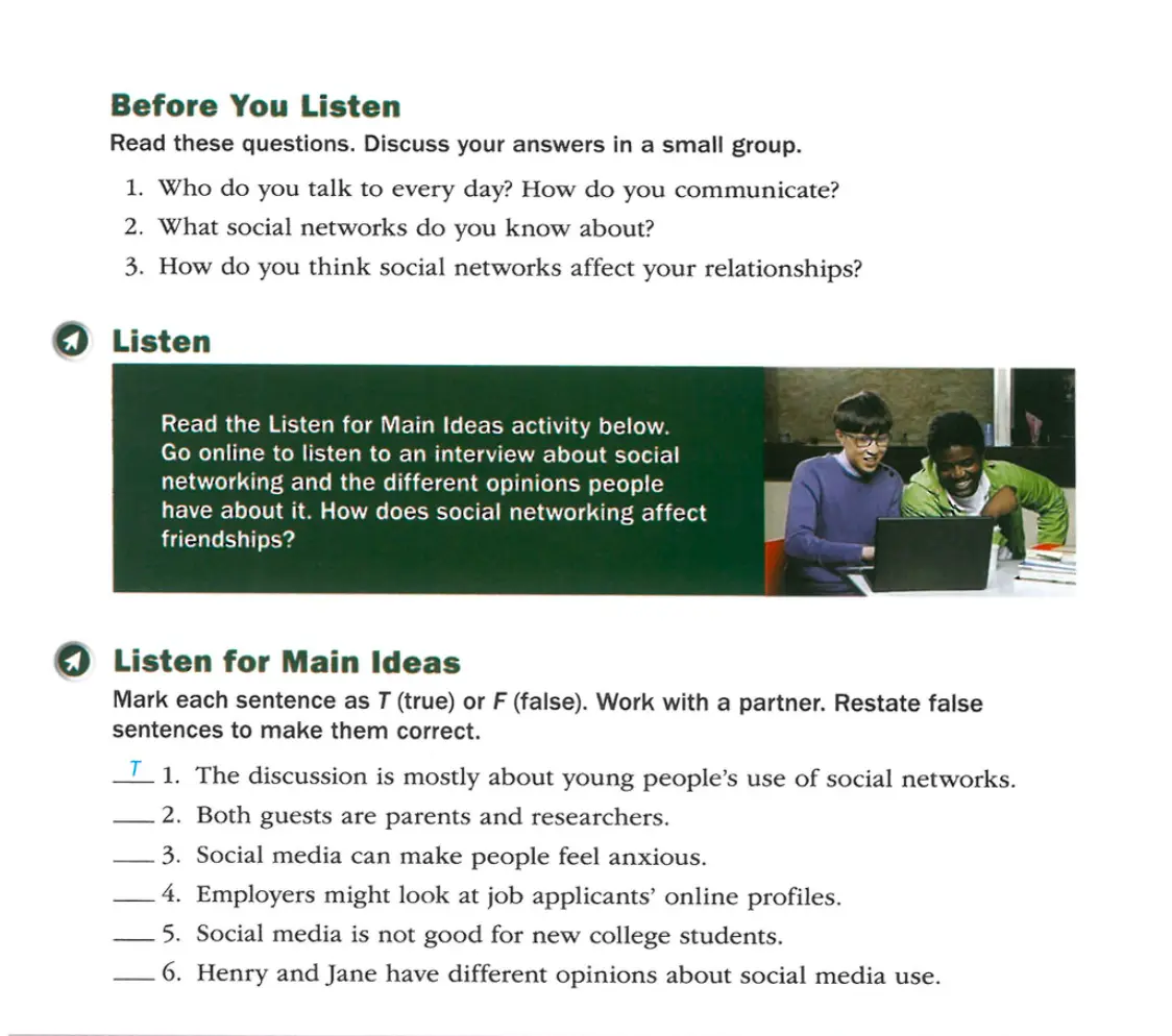 Inside Listening and Speaking level 1 audio Download full