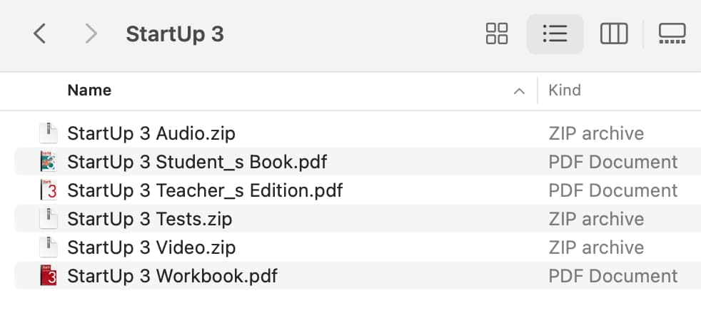 StartUp 3 PDF, Resources Download