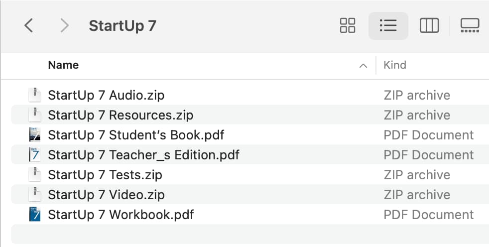 StartUp 7 PDF, Resources Download