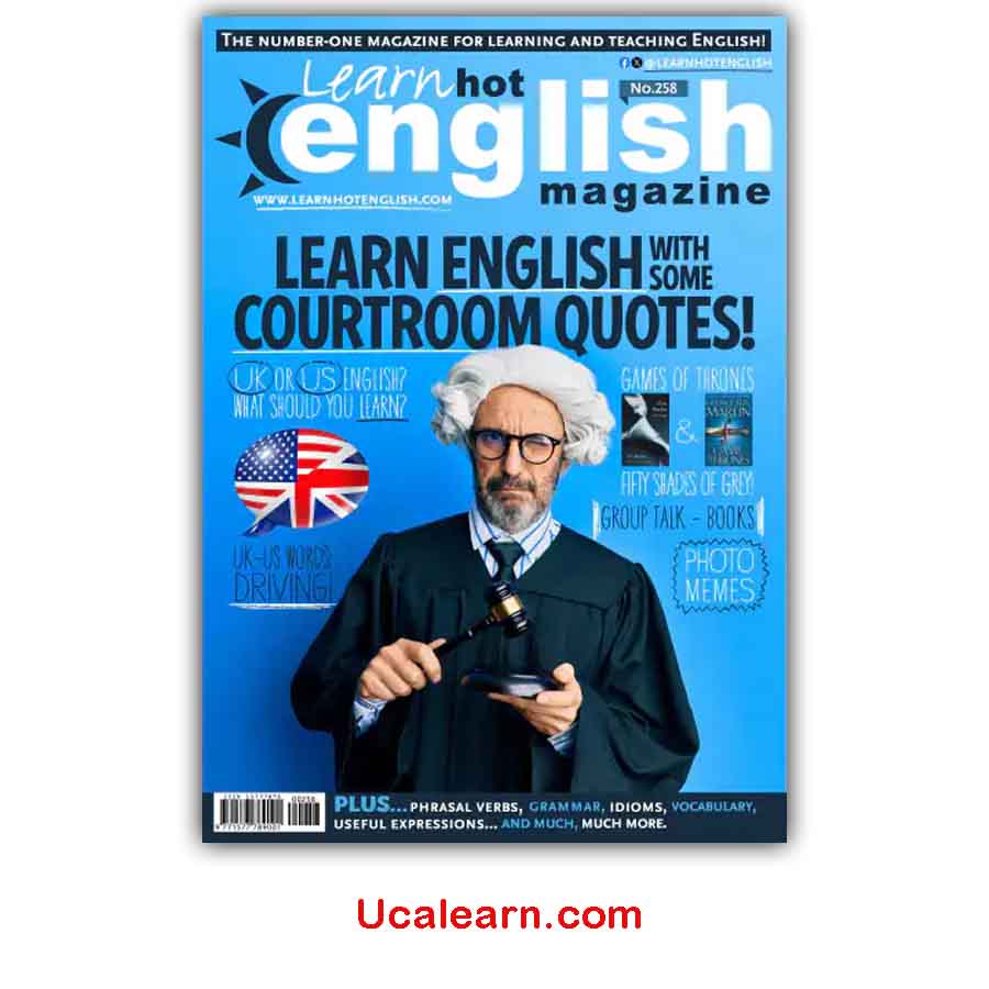 Learn Hot English – Issue 258, November 2023