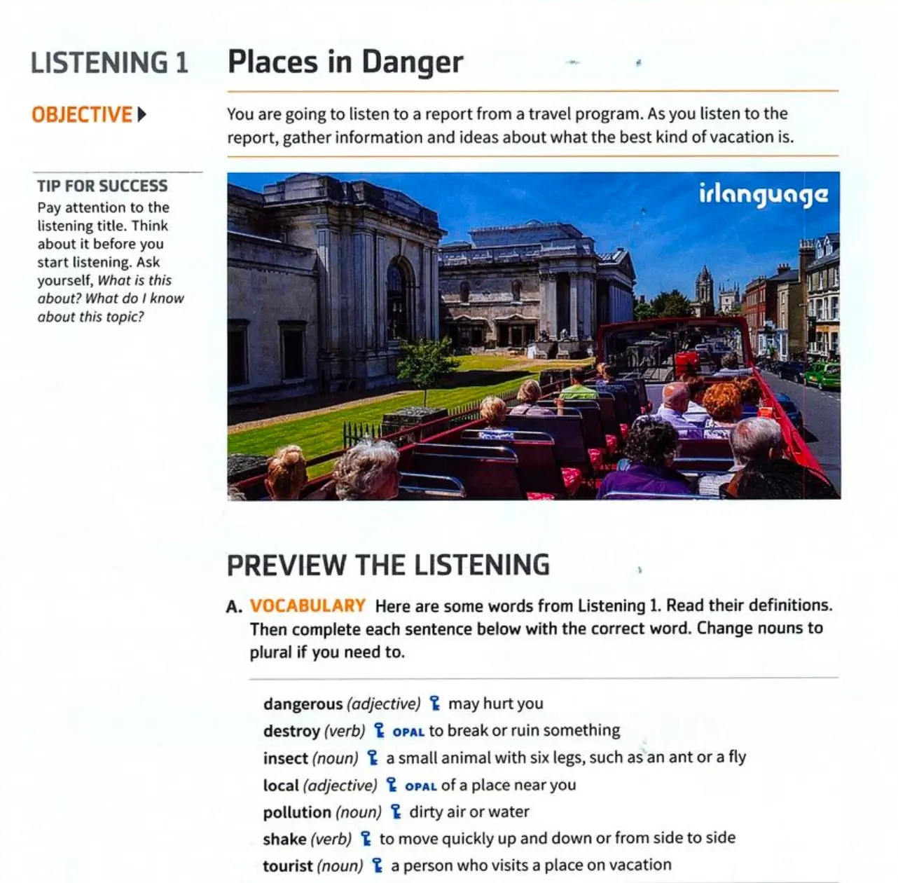 Q Skills for Success Listening and Speaking 1 Listening review PDF