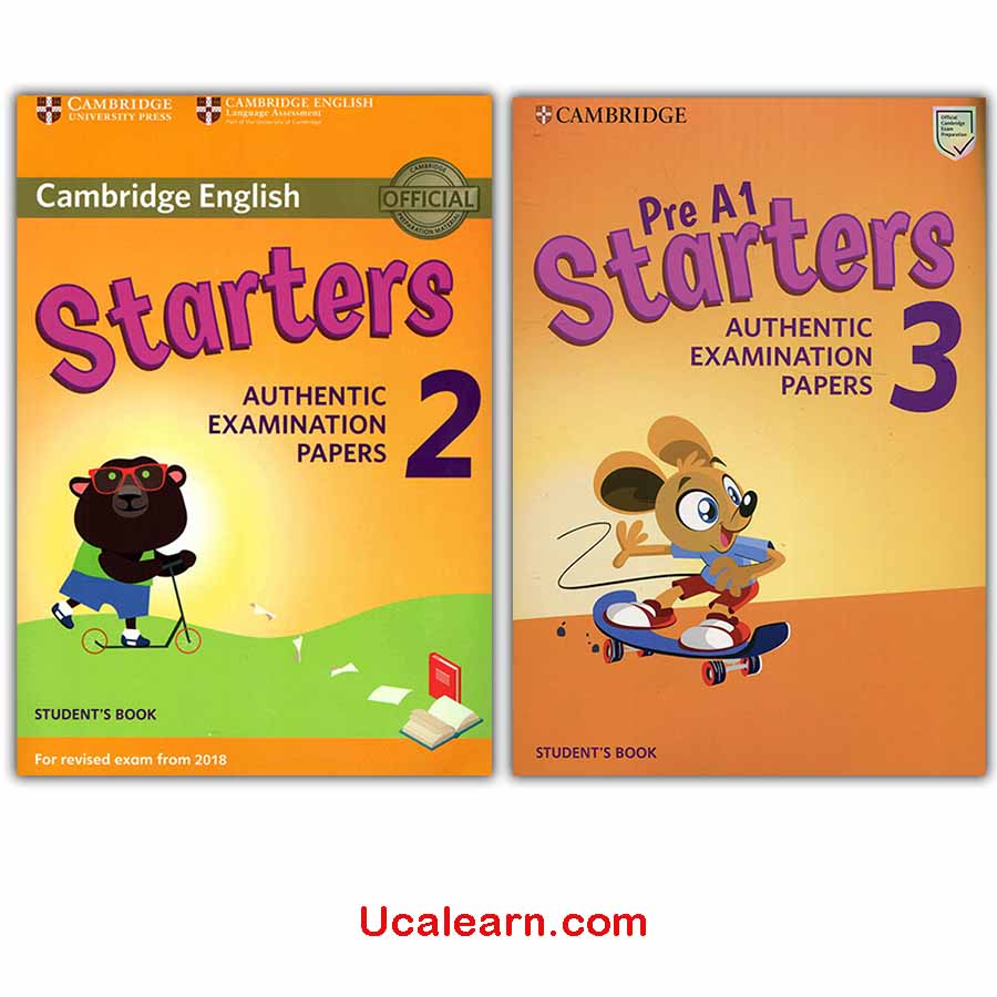 Cambridge Starters Authentic Practice Tests 2, 3 PDF, Audio