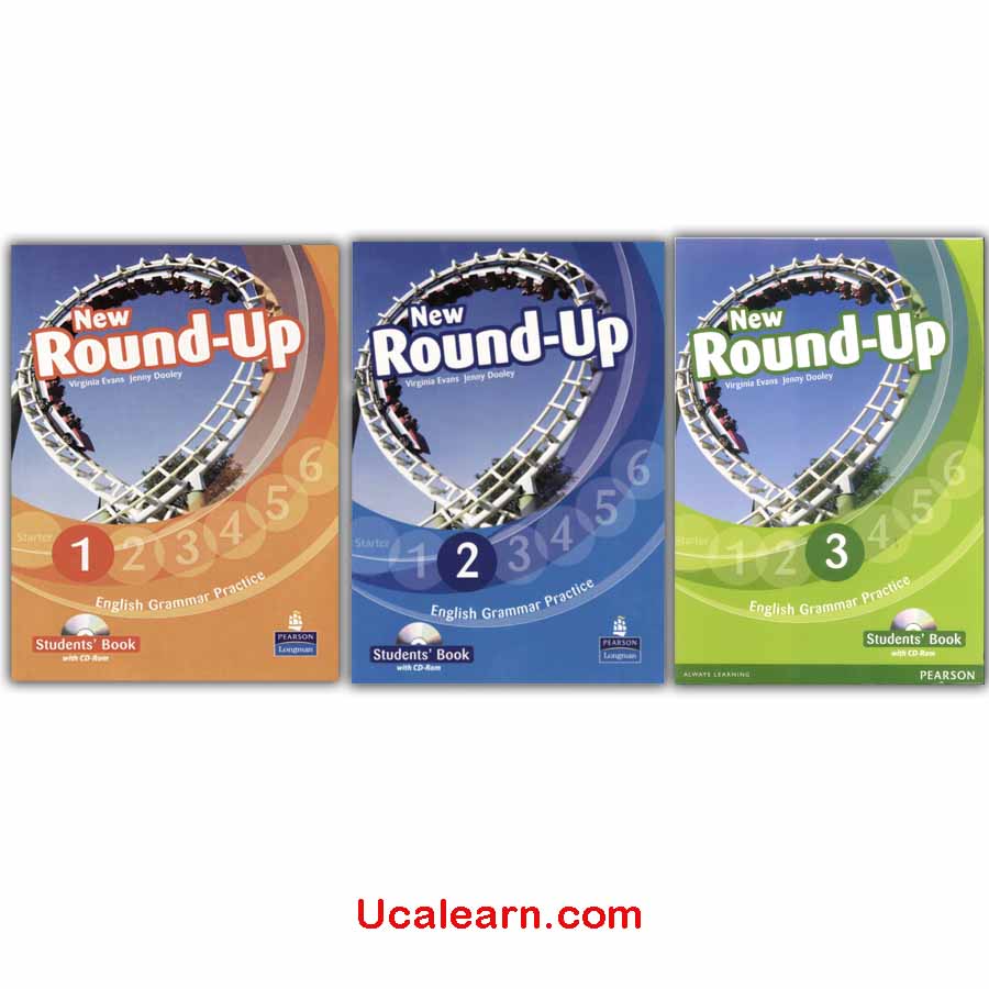 sách new round-up 1, 2, 3 PDF, Audio, Key