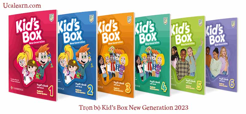trọn bộ cambridge Kid's box New Generation 2023 Full 7 levels Download