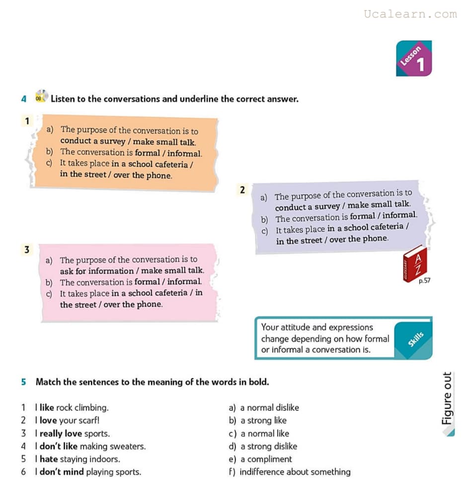 Listening Exercise