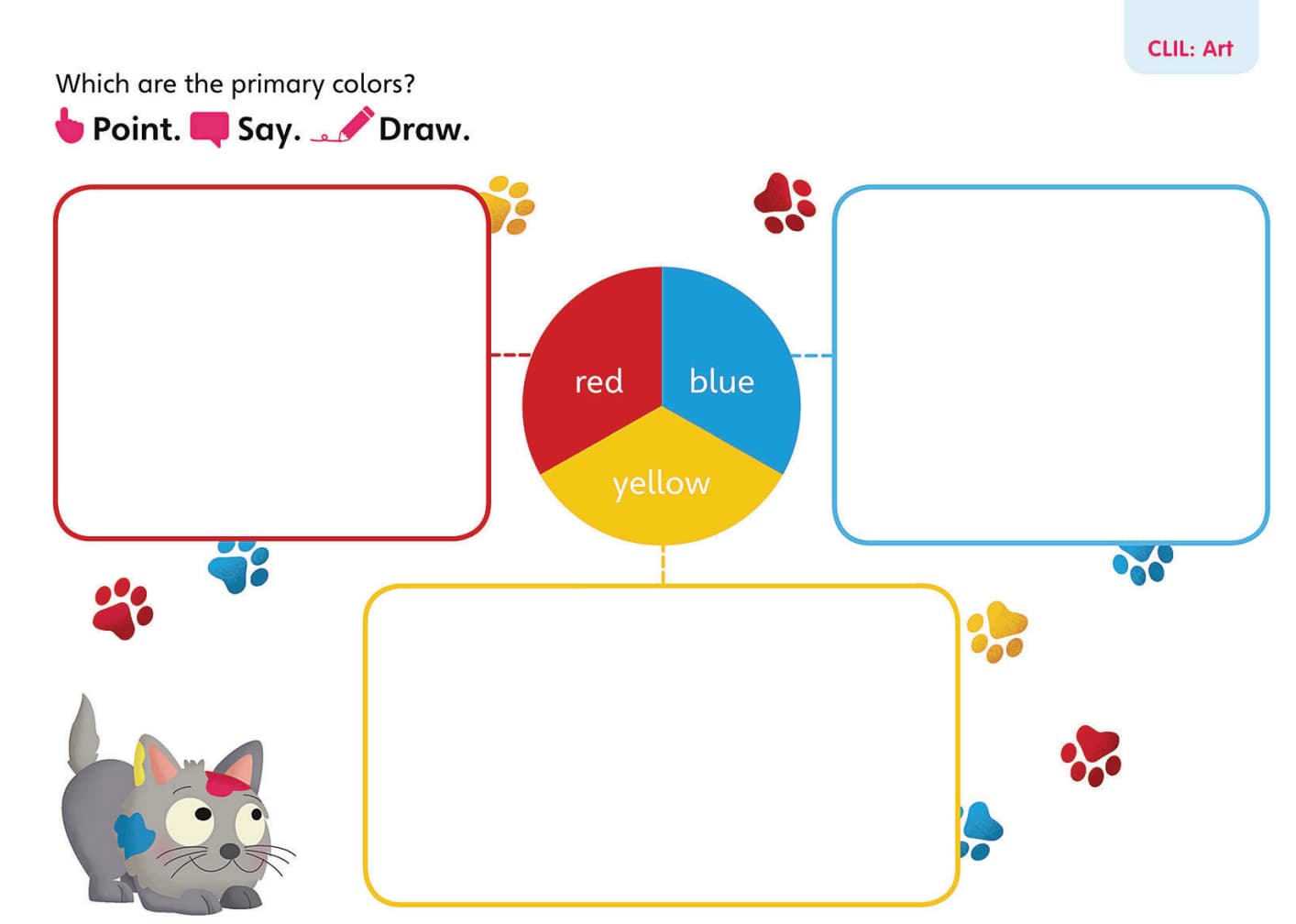 Point - say - draw Exercise
