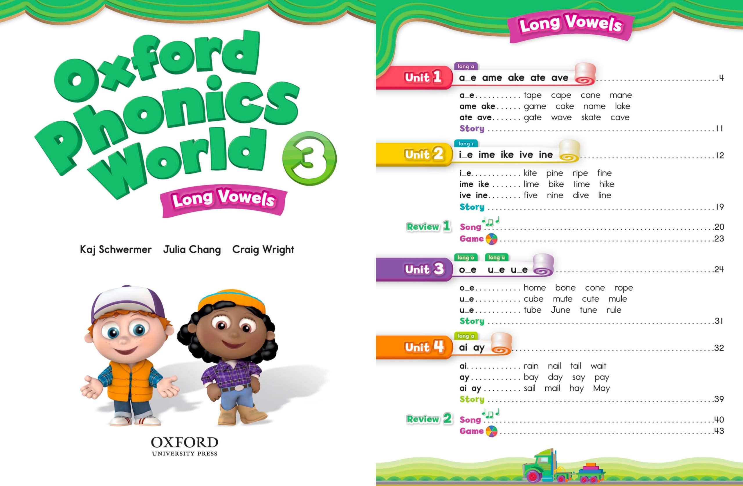 Sách Tiếng Anh - Sách Nhập Khẩu - An Na Siêu Thị Sách Oxford Phonics World 3 long vowels PDF