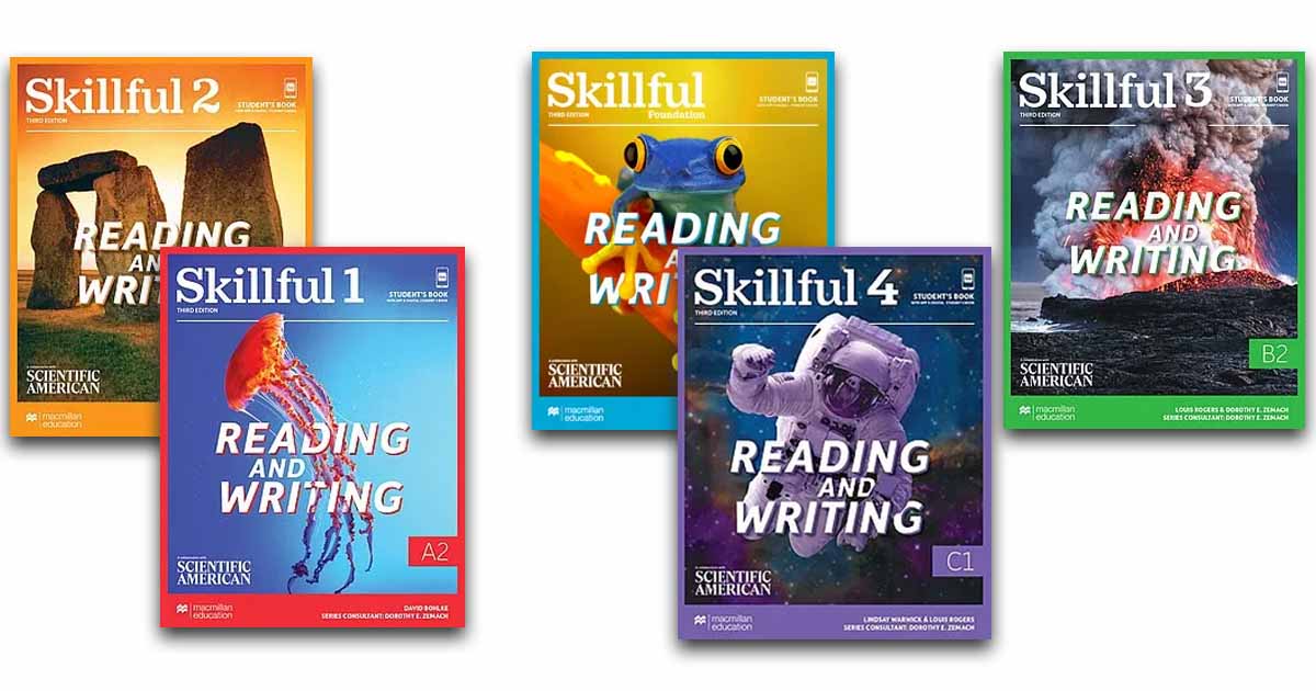 Trọn bộ Skillful Reading & Writing 3rd edition PDF, Audio, Video, Resources download