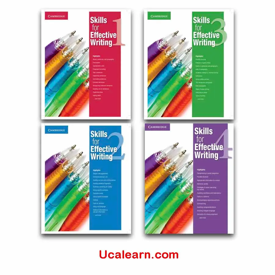 Download Cambridge Skills for Effective Writing PDF, Key 4 levels