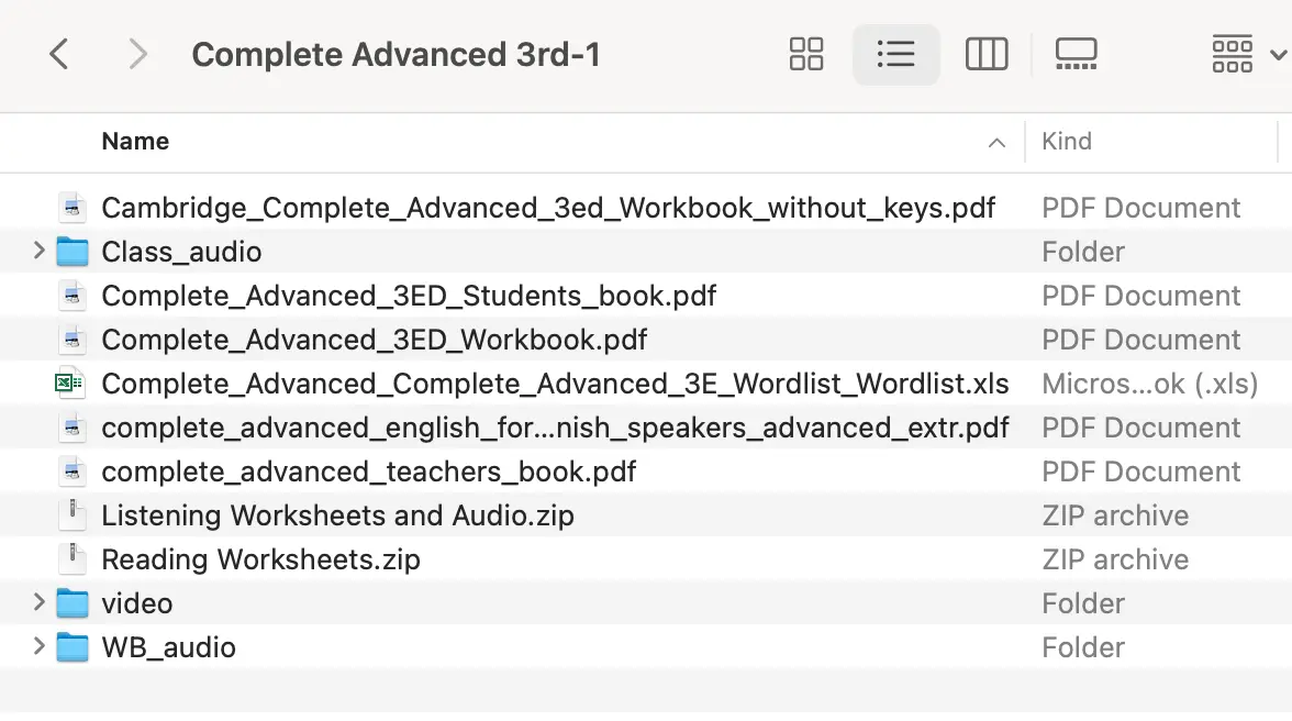 Cambridge Complete Advanced Third Edition PDF, Key, Resources