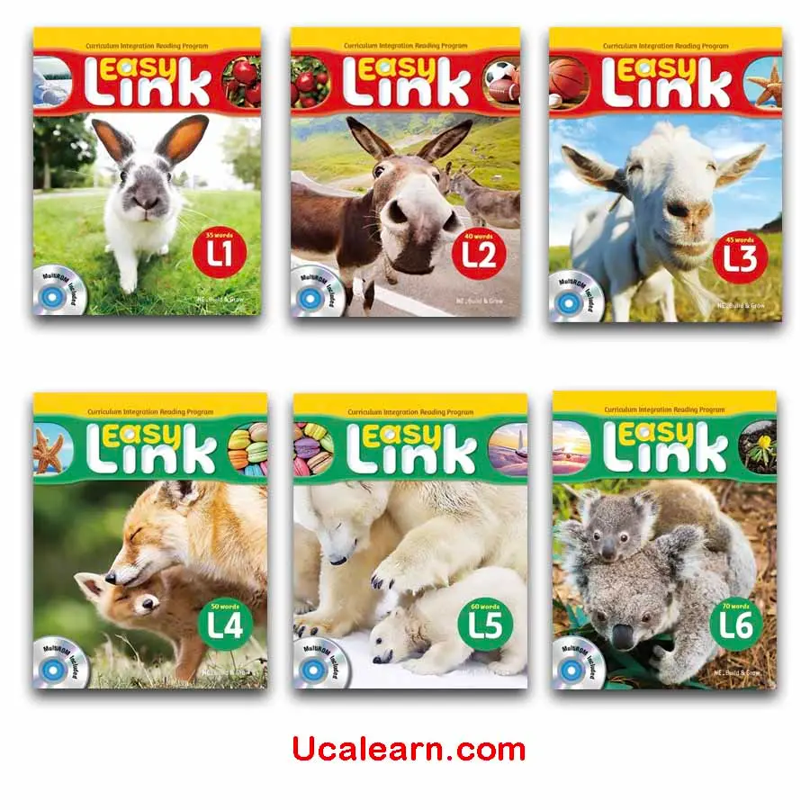 Download bộ sách Easy Link 6 Levels PDF, Audio, Resources