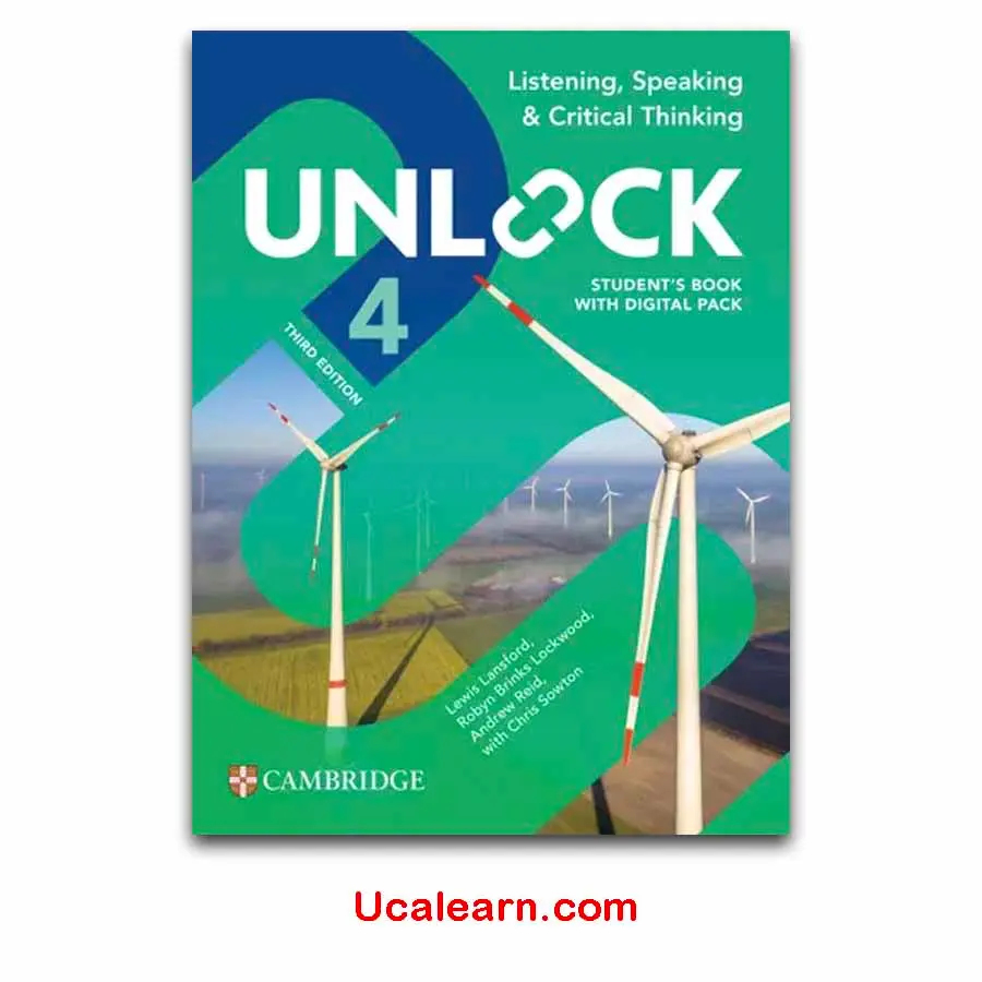 Cambridge Unlock 4 Listening, Speaking 3rd Edition PDF, Audio, Video Download