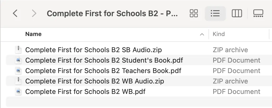 Download Complete First for Schools 2nd Edition PDF, Audio