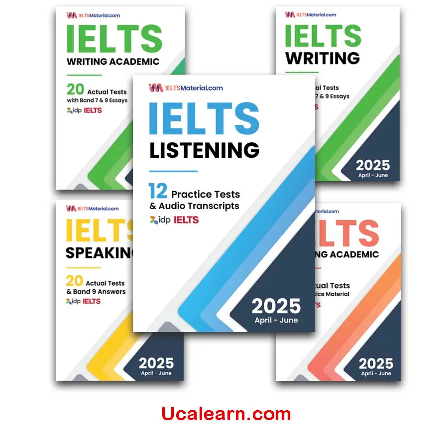 IELTS Actual Tests April-June 2025 PDF, Audio