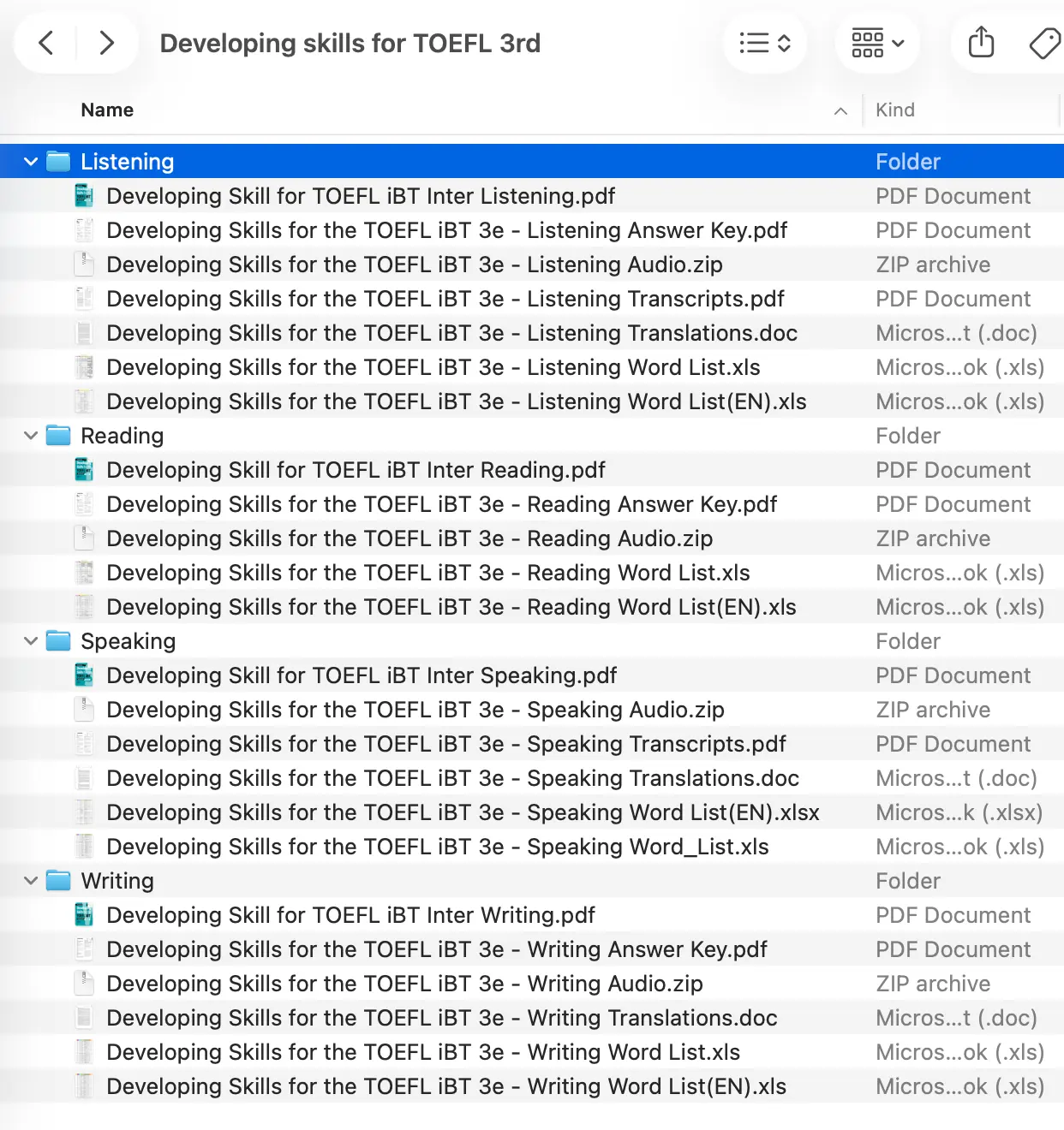 Compass Developing Skills for TOEFL iBT Third Edition download