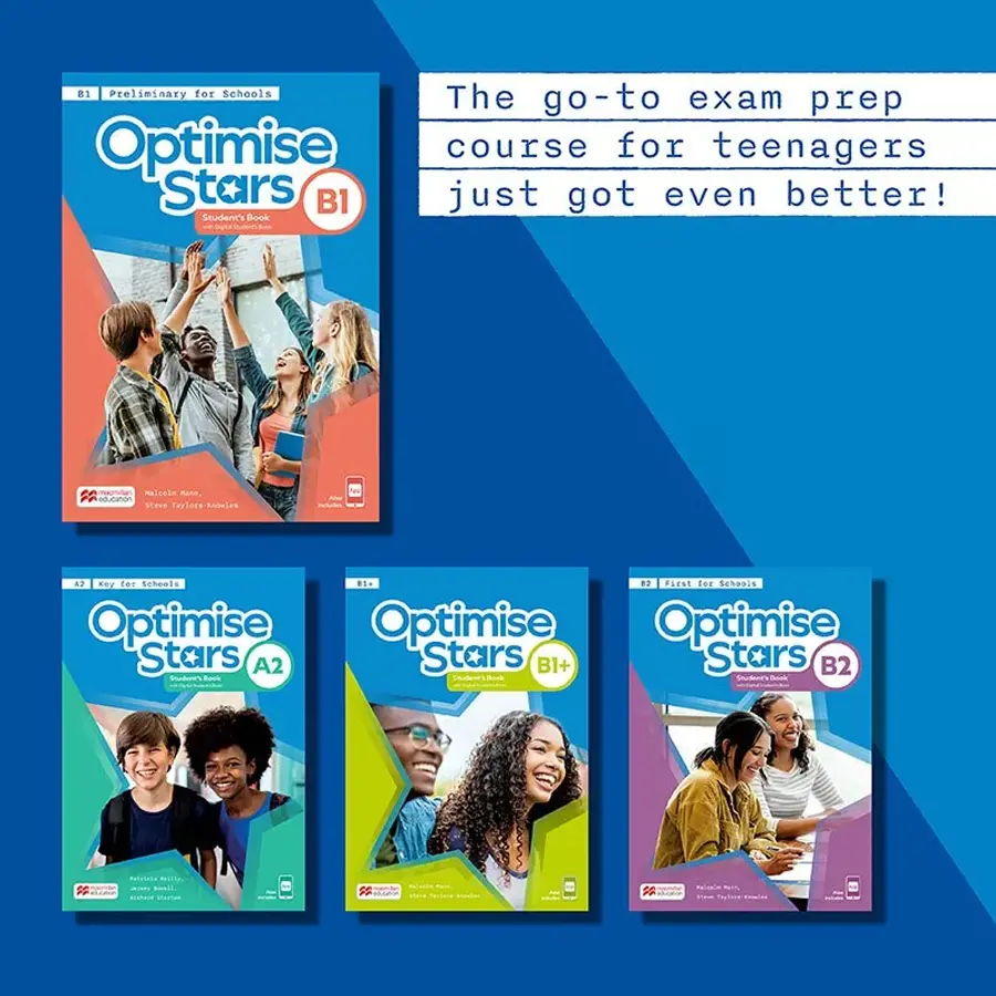 Macmillan Optimise Stars A2, B1, B2 PDF, Resources download